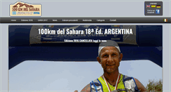 Desktop Screenshot of 100kmdelsahara.com